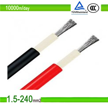 TUV Approved PV1-F DC 6mm2 Solar PV Cable